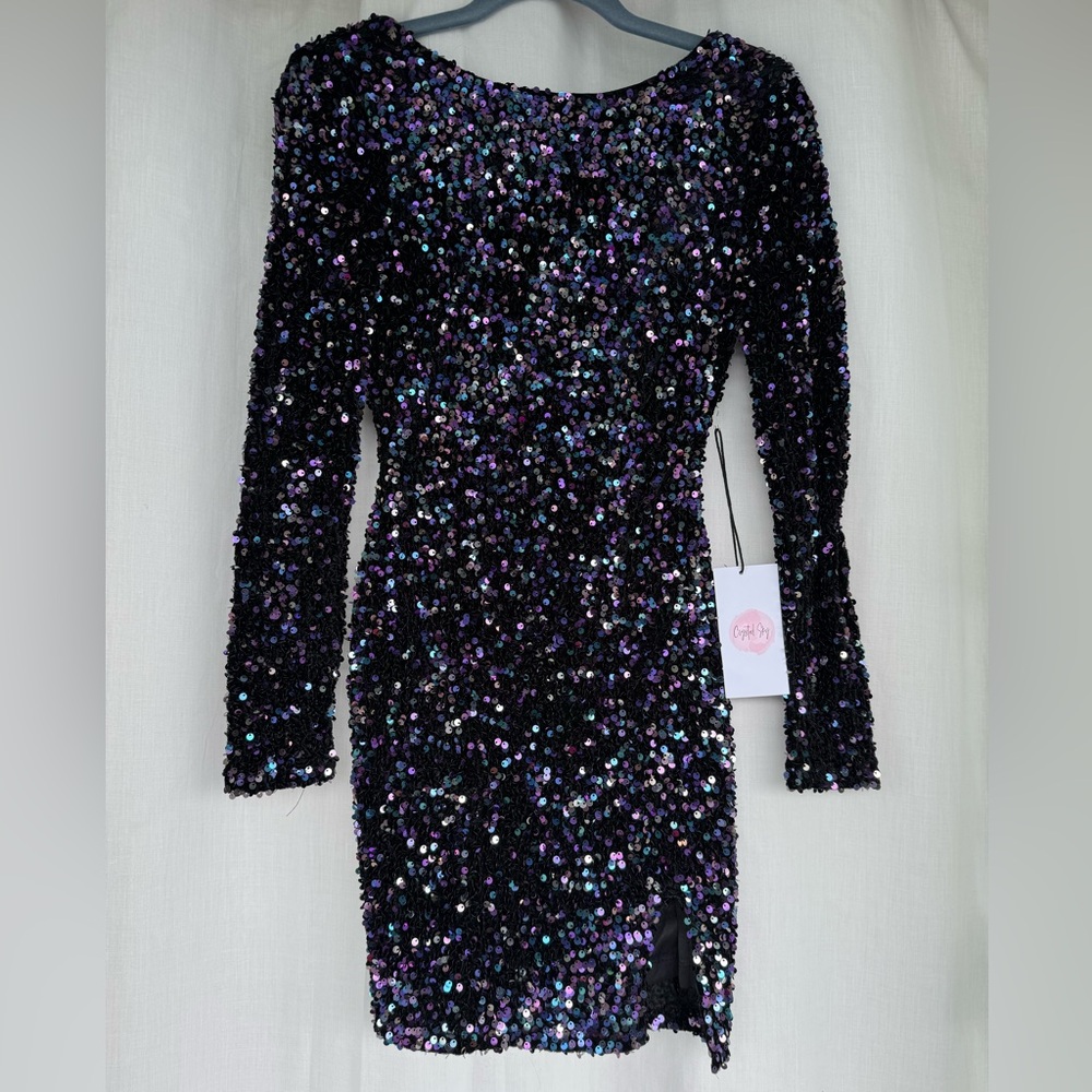 Crystal Sky Party Dress